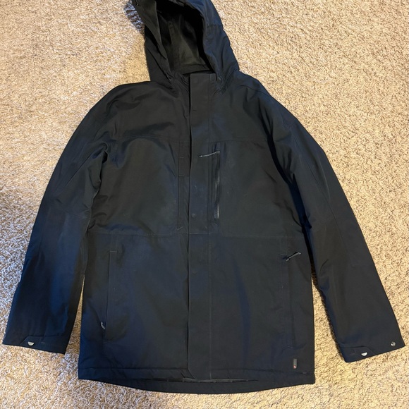 Mountain Hardwear Other - Mountain Hardwear Men's Black Raincoat